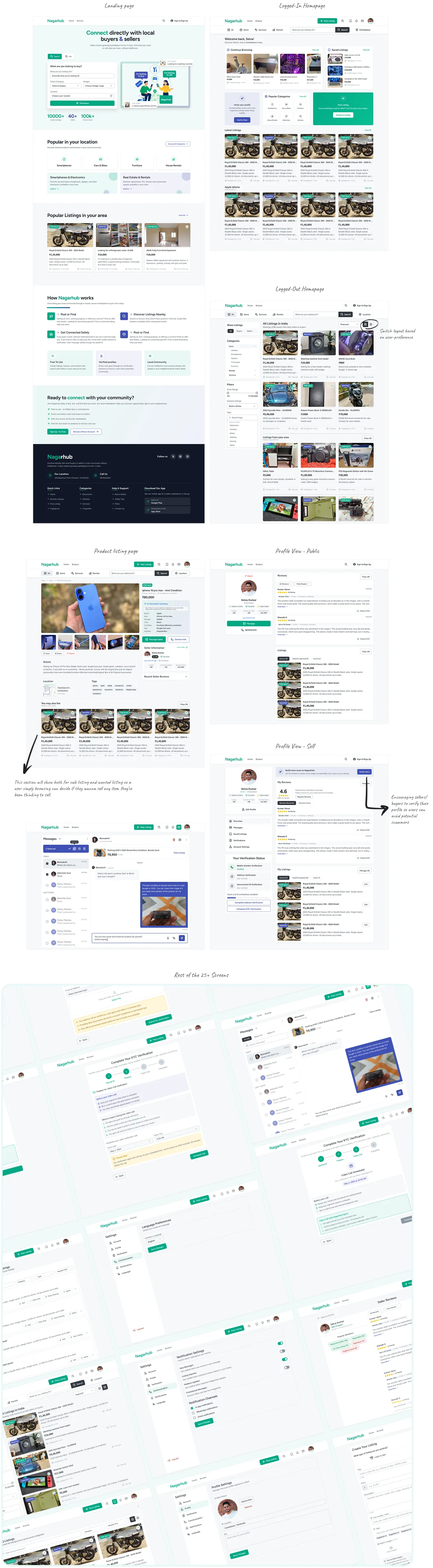 Nagarhub V2 Designs/Screens